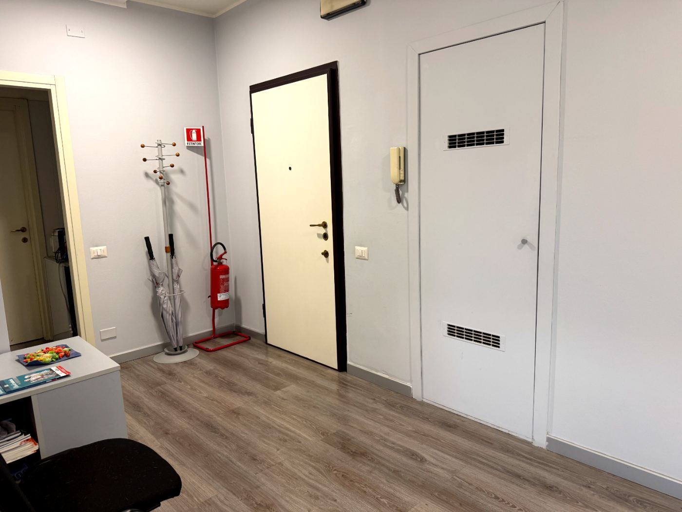 Ingresso dello studio